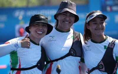 ARQUERAS MEXICANAS SE CUELGAN EL ORO