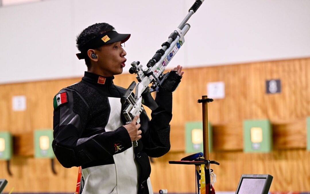 Oro para Edson Ramírez en la prueba de Tiro en Santiago 2023