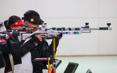 Medalla en Rifle de aire JJ PP 2023