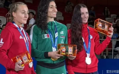 Medalla de oro para Laura Burgos en Chengdu